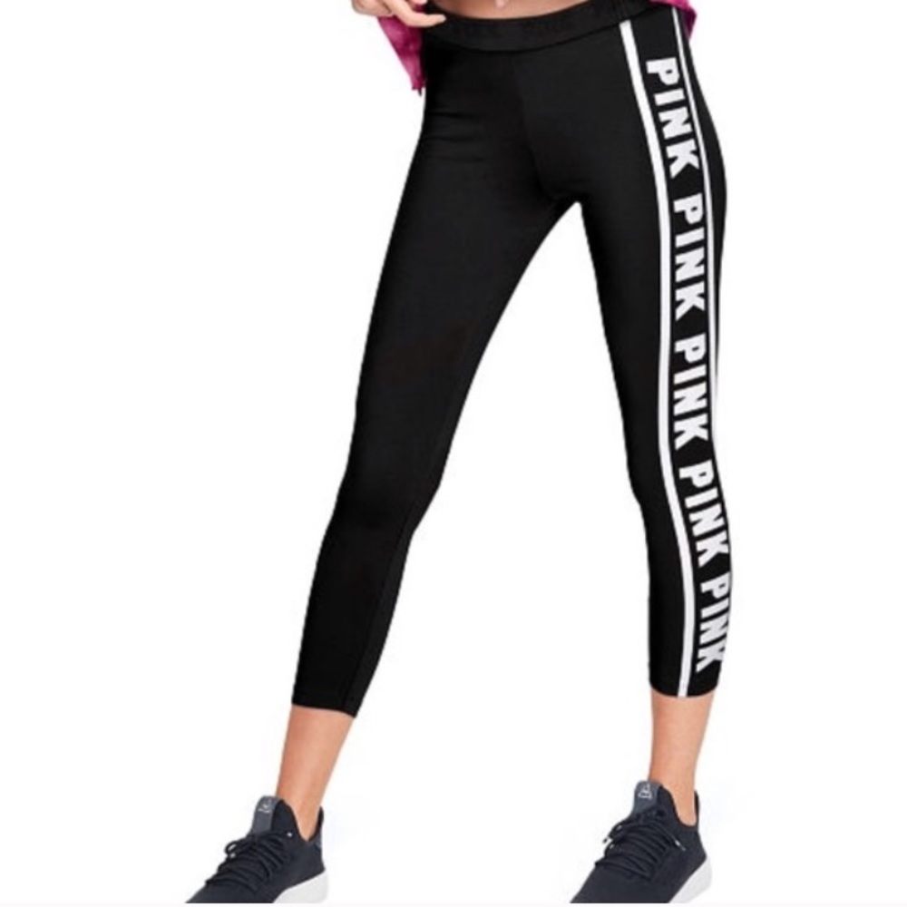 PINK YOGA ANKLE LEGGING